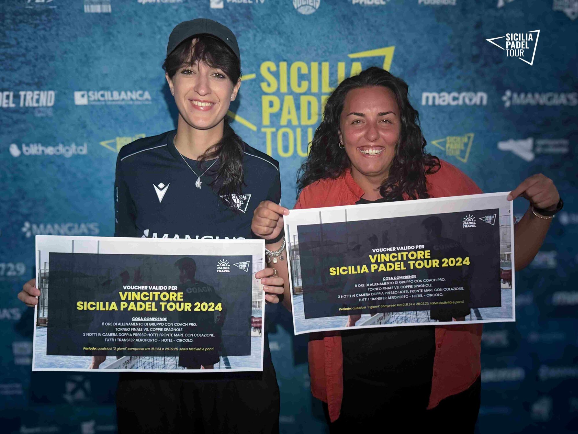 Nicole Perillo e Marilnea Potenza vincono il Sicilia Padel Tour 2024