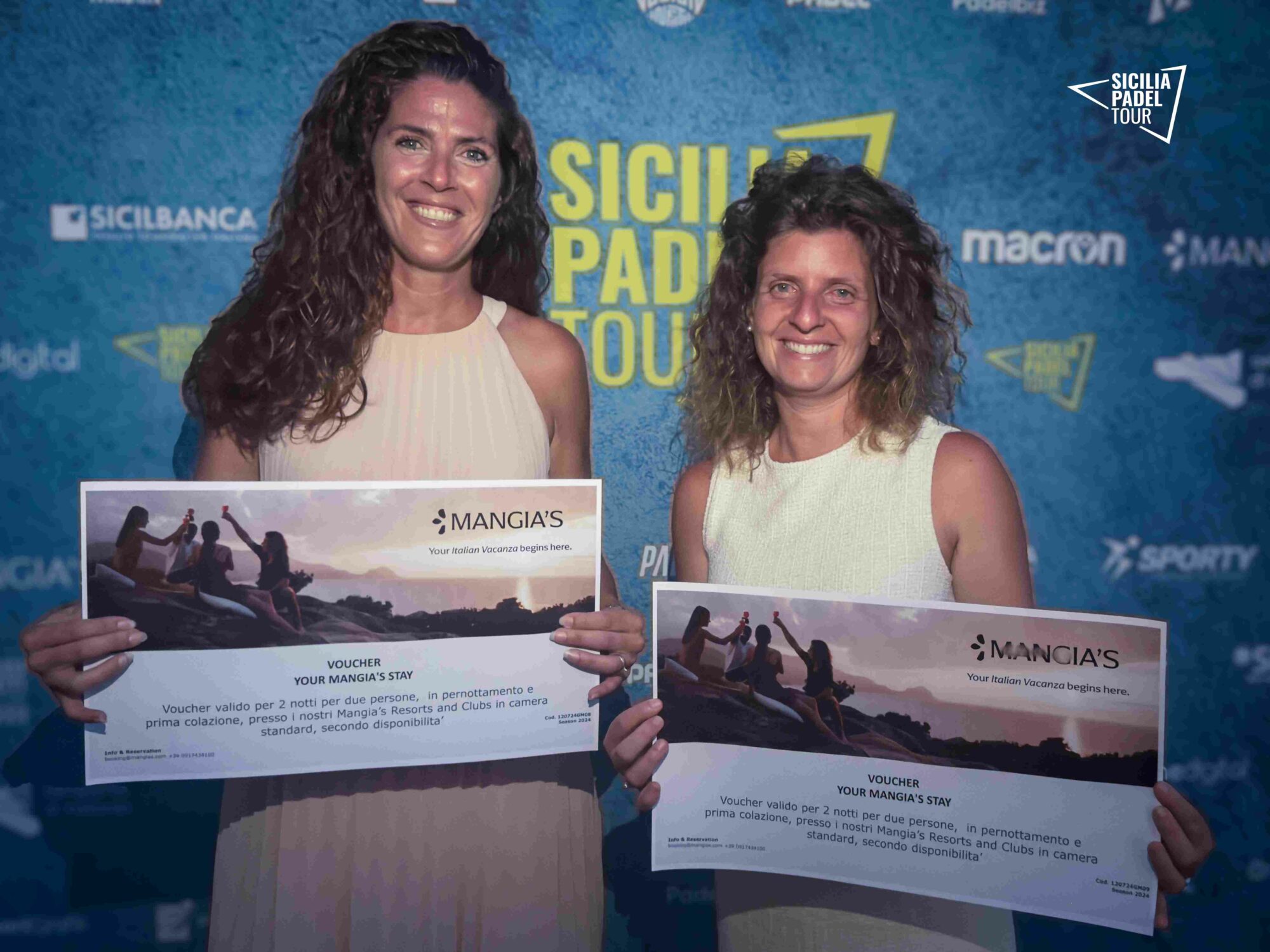 Rosalia Lentini e Chiara Grillo finaliste Sicilia Padel Tour 2024