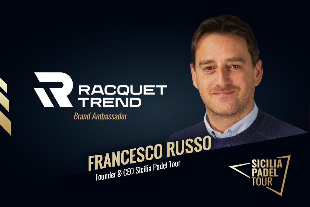 Francesco Russo Sicilia Padel Tour 2025 Brand Ambassador Racquet Trend